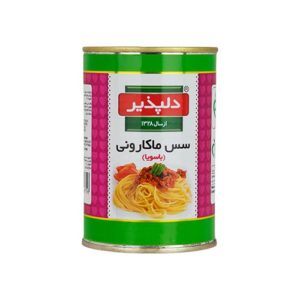 کنسرو سس ماکارونی با سویا دلپذیر